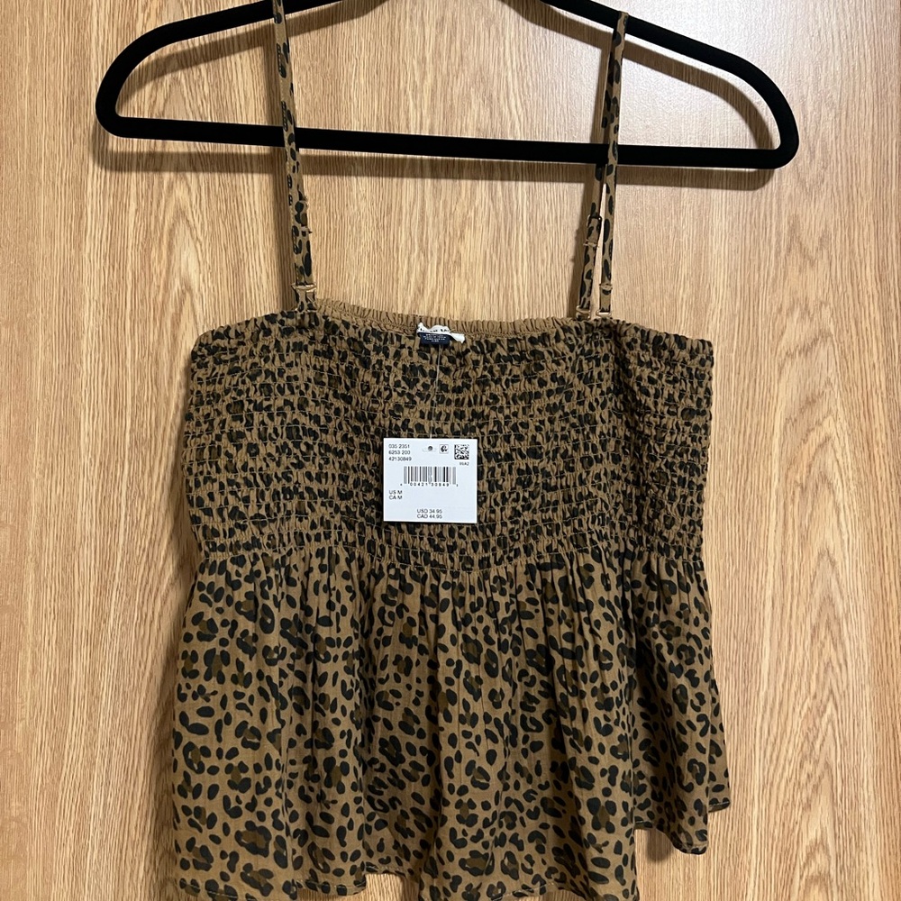 Aeropostale Leopard Print Top